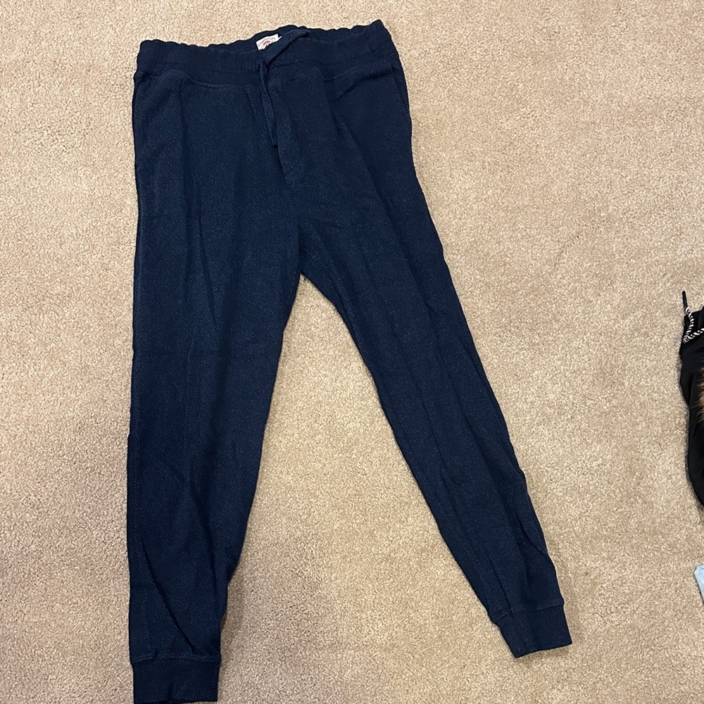 Faherty Midnight Blue Relaxed Joggers